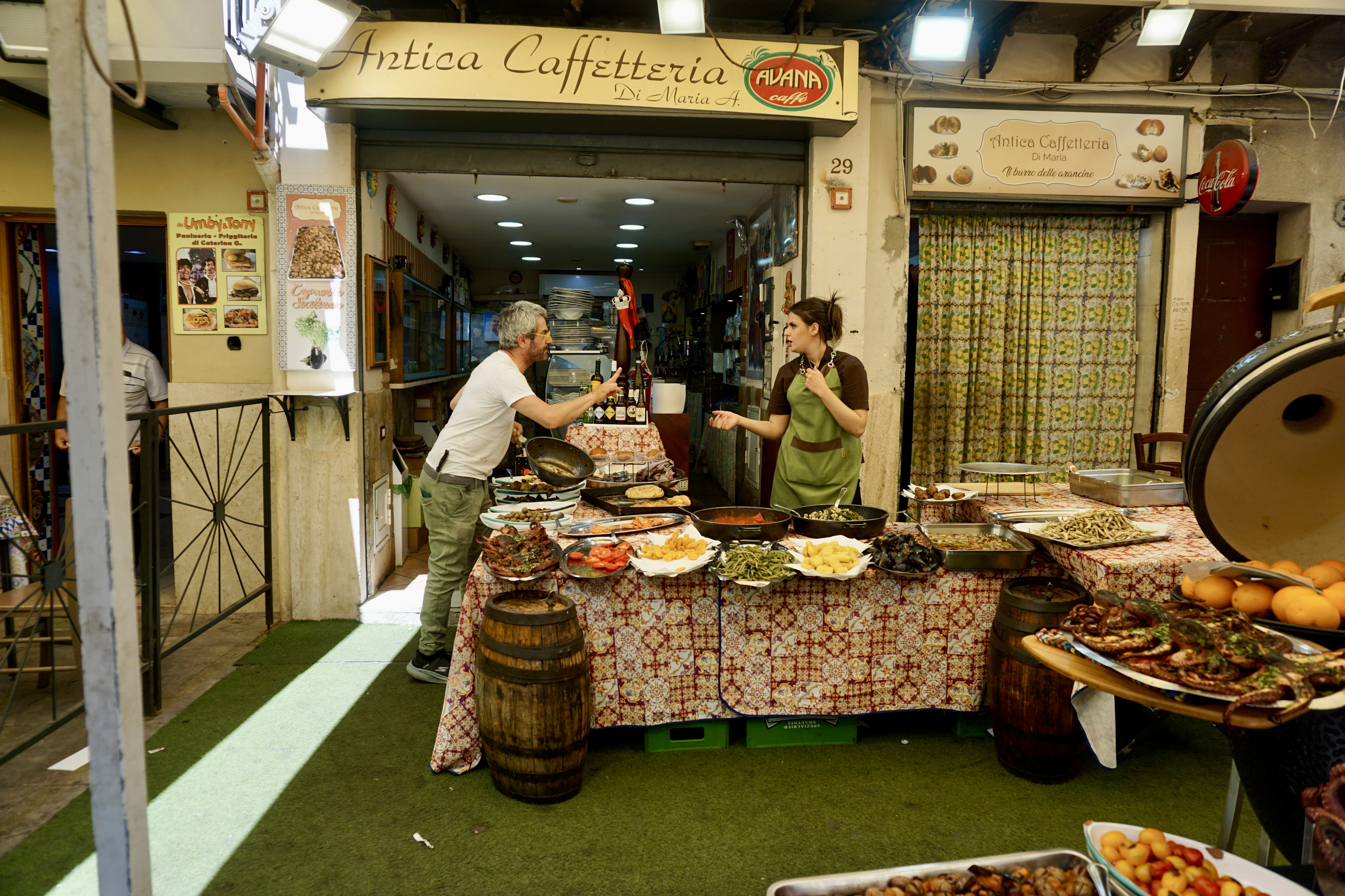 Palermo Ballaro Pazarı
